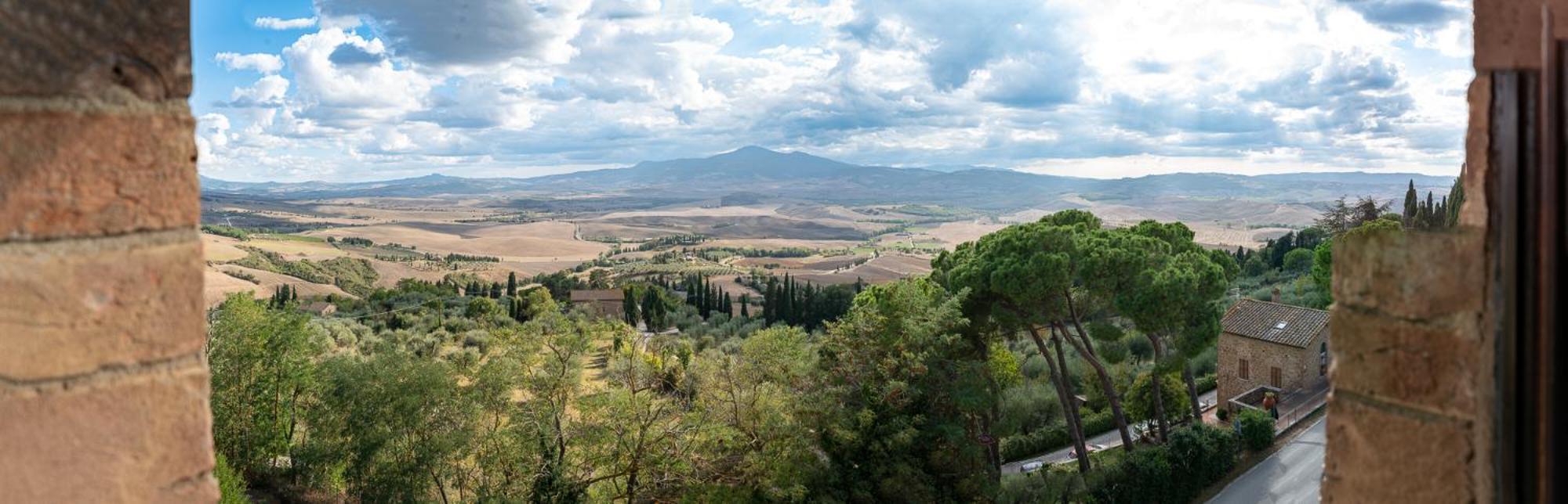 Artistica Pienza - Breathtaking Val D'Orcia View Apartman Kültér fotó
