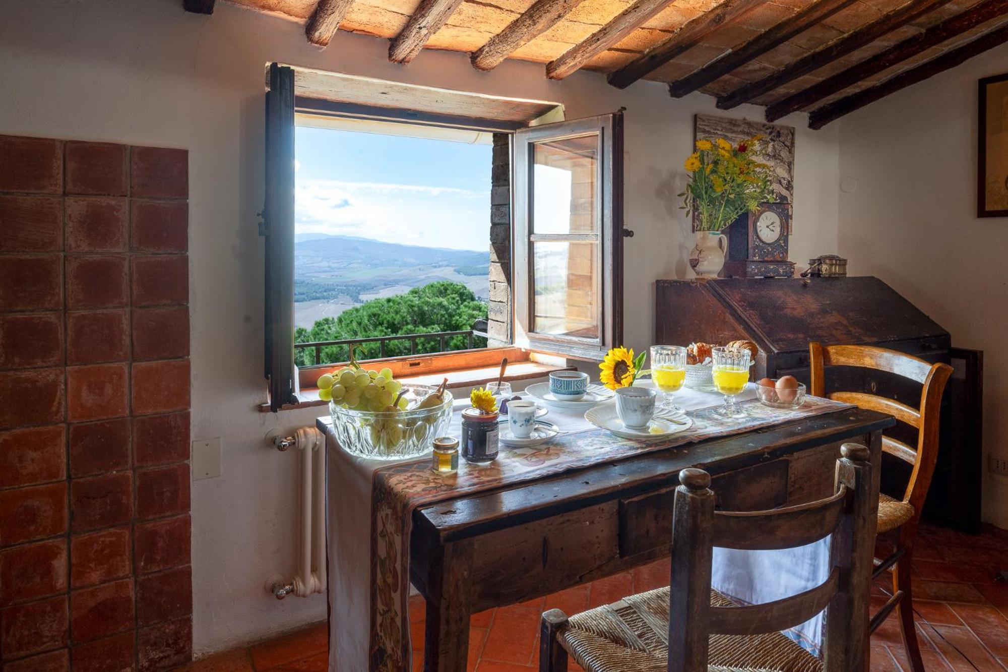 Artistica Pienza - Breathtaking Val D'Orcia View Apartman Kültér fotó