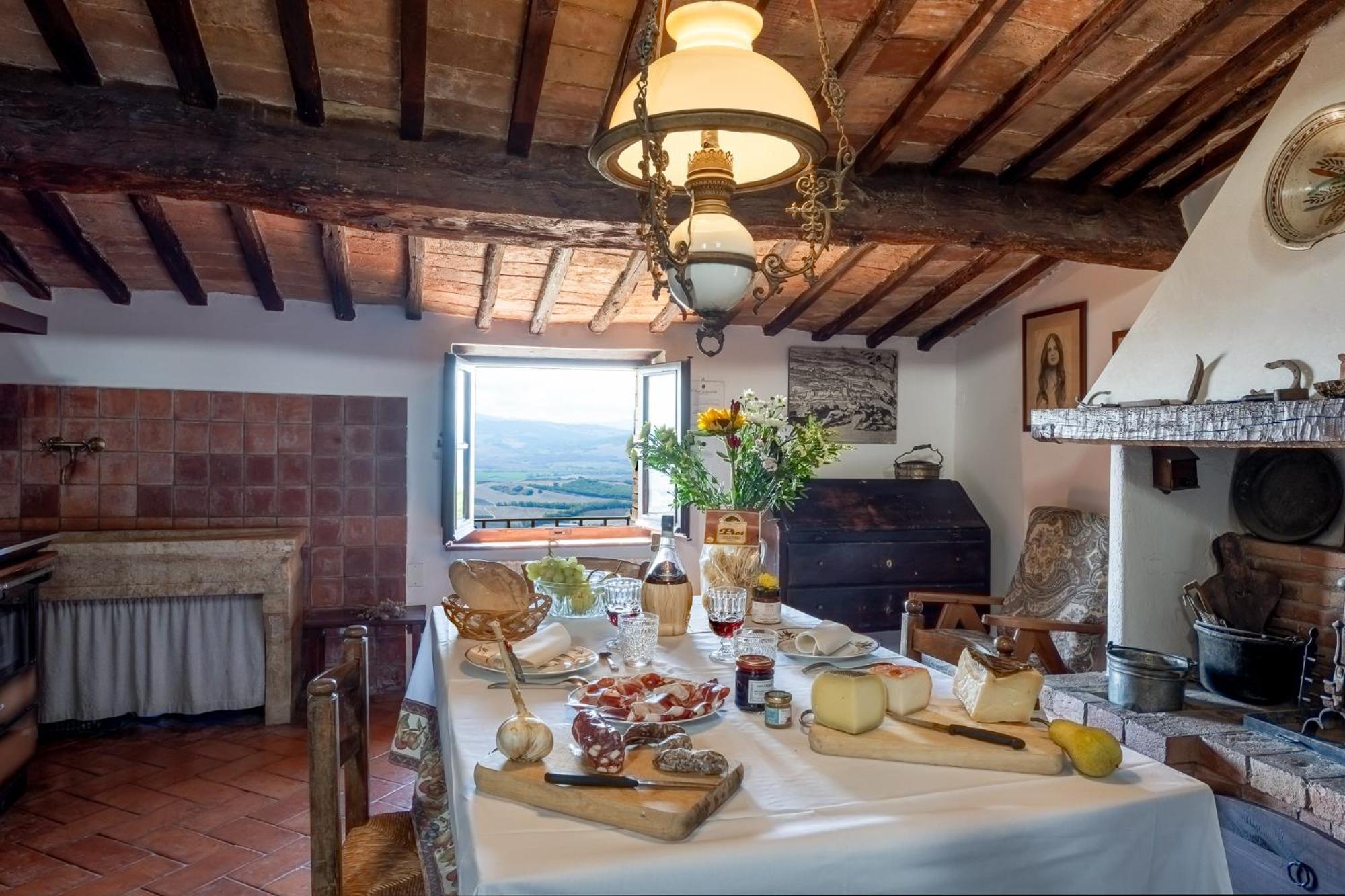 Artistica Pienza - Breathtaking Val D'Orcia View Apartman Kültér fotó